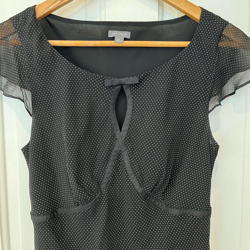 Ann Taylor silk dress sz 6